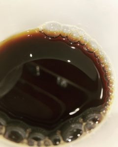 雨の日には深煎りコーヒーを